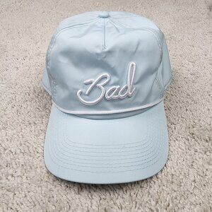 Bad Birdie Golf Hat Baby Blue Snapback Perforated Performance Logo USA Active